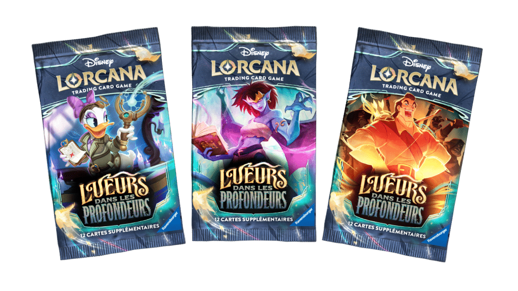 boosters disney Lorcana Lueurs dans les Profondeurs