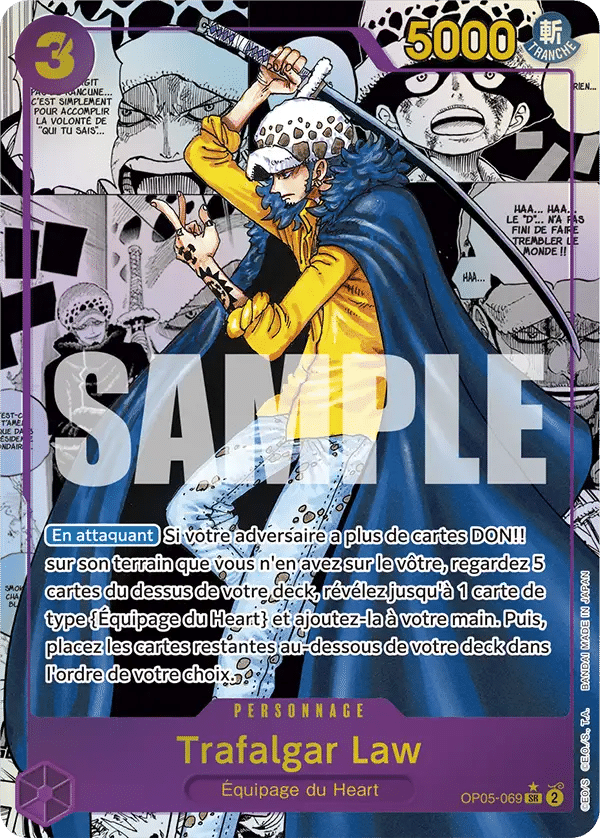 Trafalgar Law Manga OnePiece