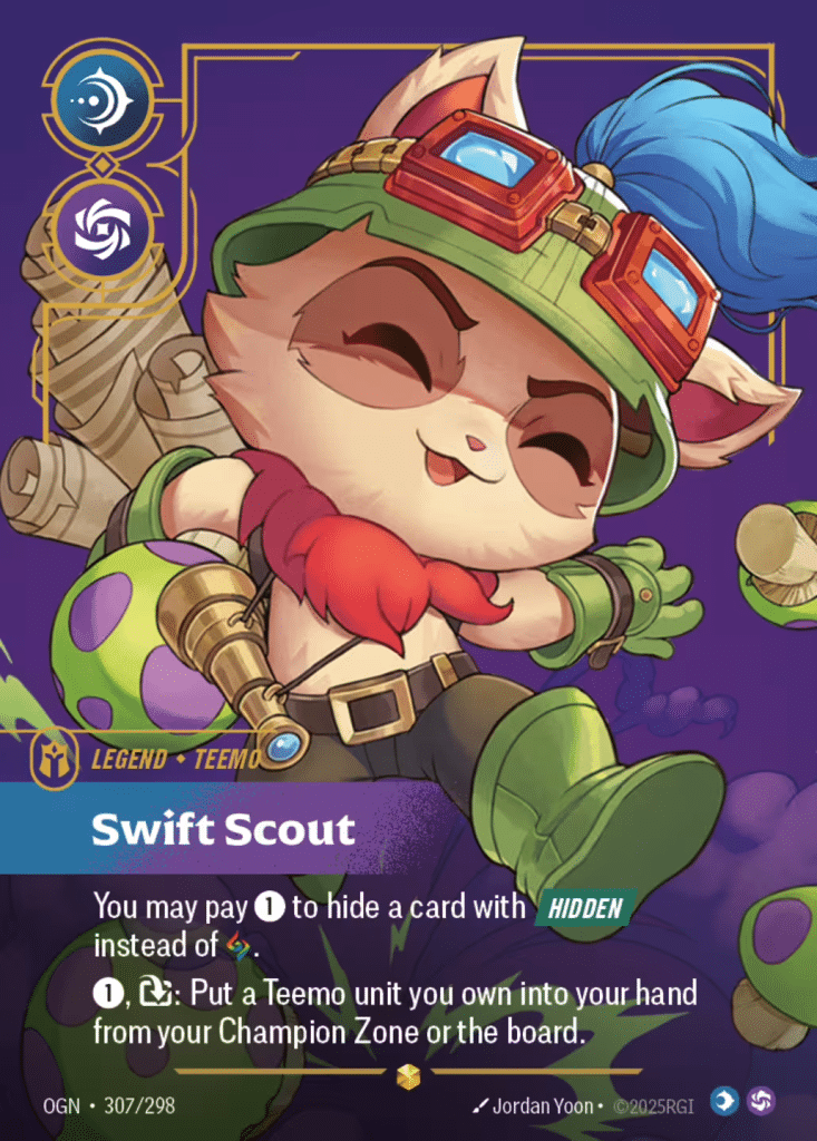 Teemo overnumbered riftbound league of legends